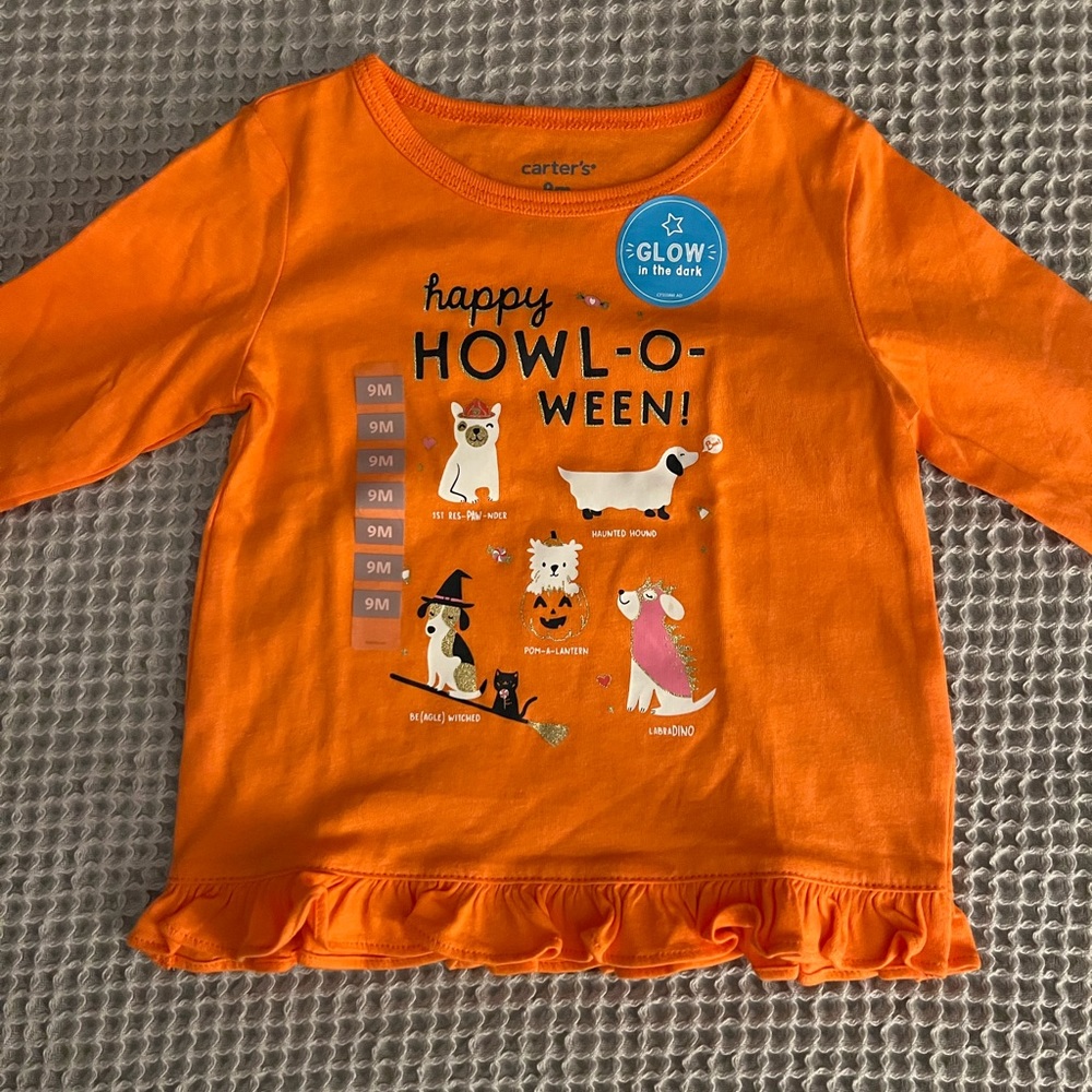 NWT girls Halloween shirt